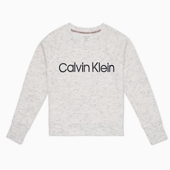 Calvin Klein Tops - Calvin Klein Logo Raglan Sleeve Sweatshirt